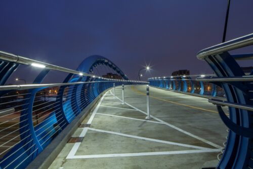 41st street and Lake Shore Drive Pedestrian Bridge