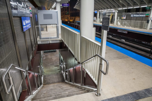 Washington/Wabash Loop Elevated CTA Station