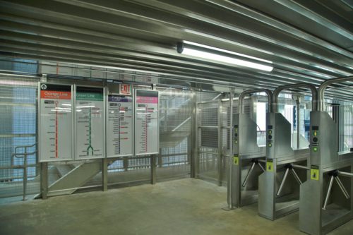 Washington / Wabash Loop Elevated CTA Station
